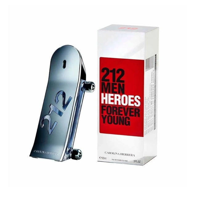 Perfume Carolina Herrera 212 Men Heroes para Hombre 90 ml