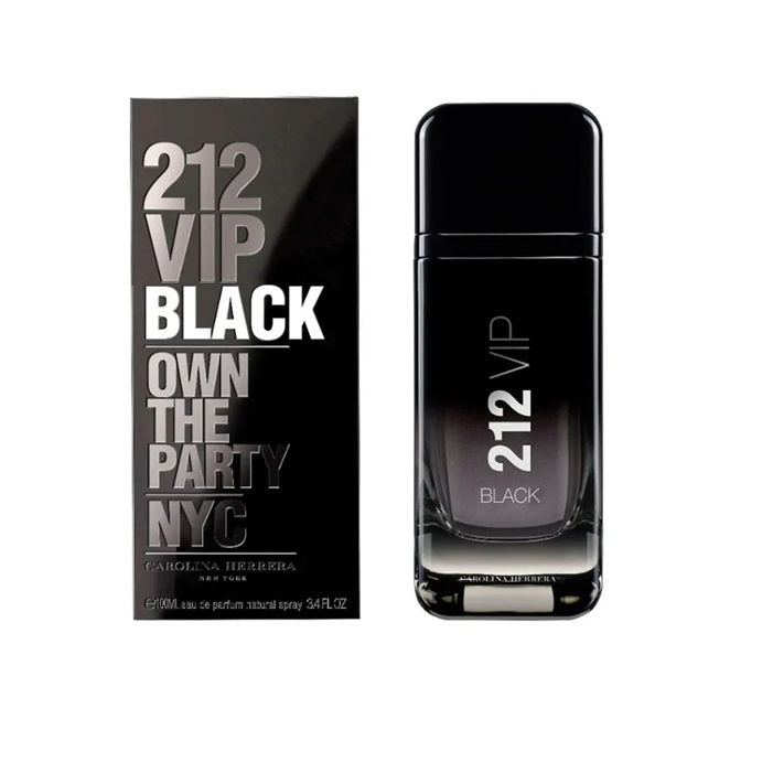 Perfume Carolina Herrera 212 Vip Black para Hombre 100 ml