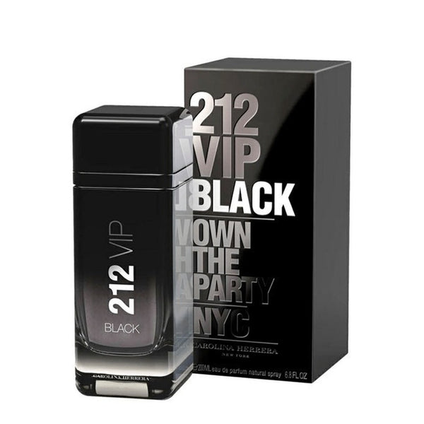 Perfume Carolina Herrera 212 Vip Black para Hombre 200 ml