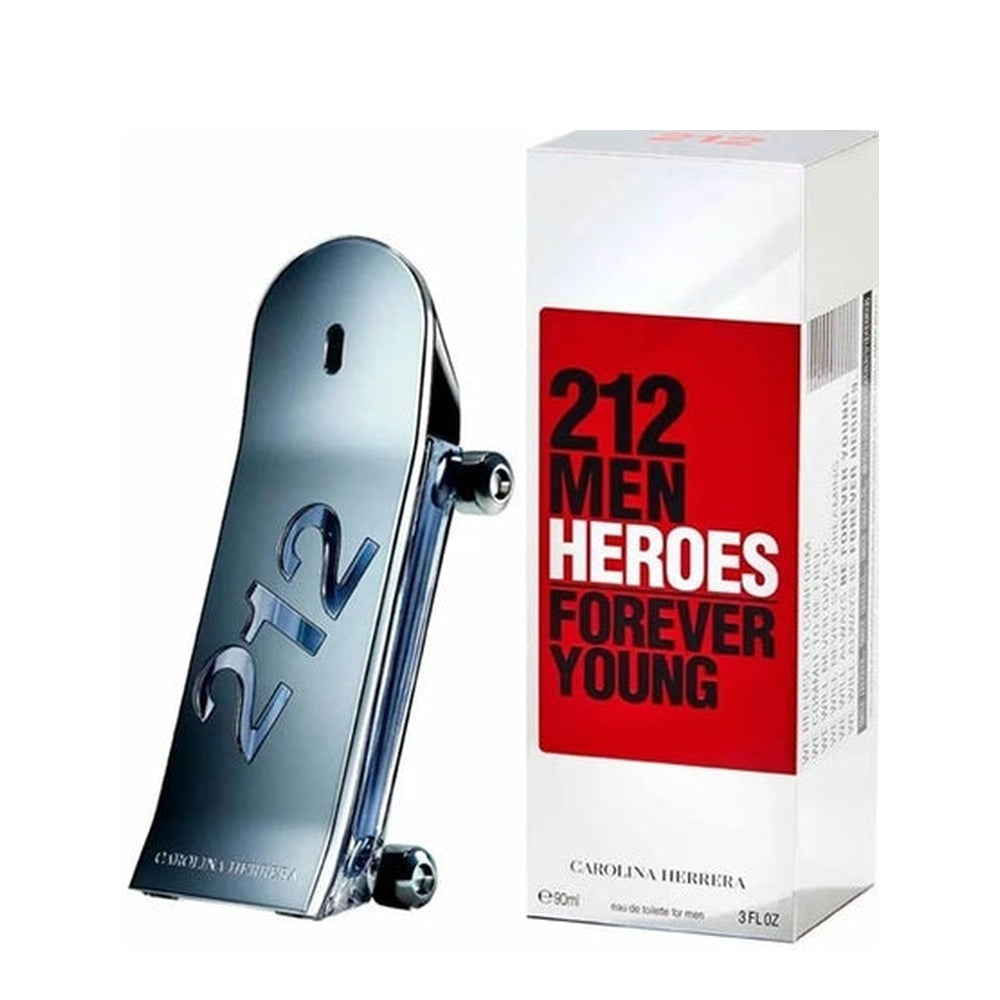 Perfume Carolina Herrera 212 Men Heroes para Hombre 90 ml