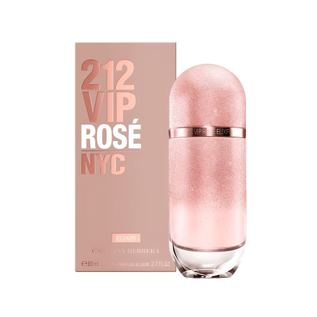Perfume Carolina Herrera 212 Vip Rose Elixir para Mujer 80 ml