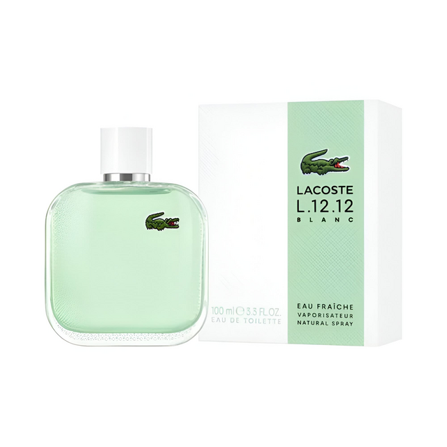 Perfume Lacoste L.12.12 Blanc Eau Fraiche para Hombre 100 ml